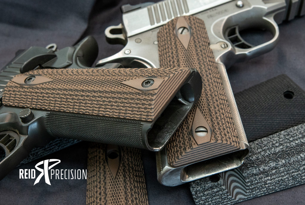 Double Diamond Fine Checkered Grip